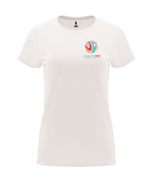 T-shirt femme personnalisé ajusté Capri