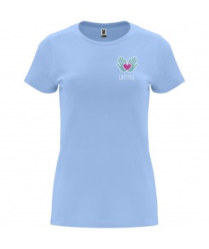 T-Shirts - T-shirt Capri à manches courtes pour femme | PRINTECOM