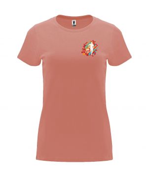 T-shirt femme personnalisé ajusté Capri T-Shirts publicitaire