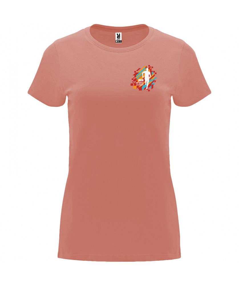 T-Shirts - T-shirt Capri à manches courtes pour femme | PRINTECOM