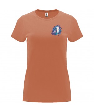 T-Shirts - T-shirt Capri à manches courtes pour femme | PRINTECOM