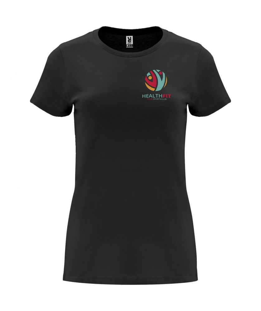 T-shirt femme personnalisé ajusté Capri