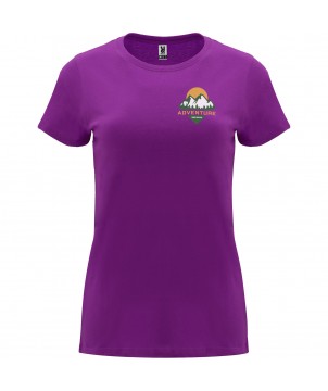 T-Shirts - T-shirt Capri à manches courtes pour femme | PRINTECOM