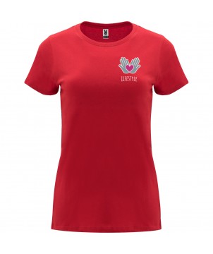 T-Shirts - T-shirt Capri à manches courtes pour femme | PRINTECOM
