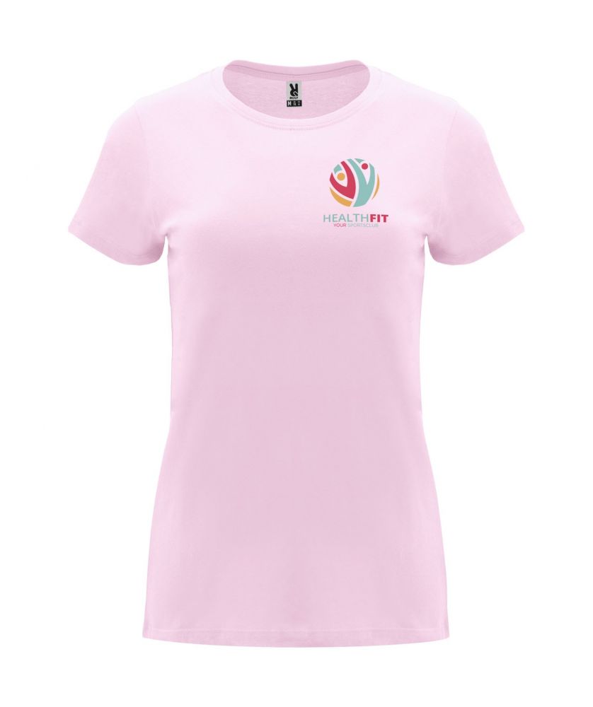 T-shirt femme personnalisé ajusté Capri T-Shirts publicitaire