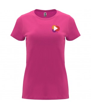 T-Shirts - T-shirt Capri à manches courtes pour femme | PRINTECOM