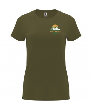 T-Shirts - T-shirt Capri à manches courtes pour femme | PRINTECOM