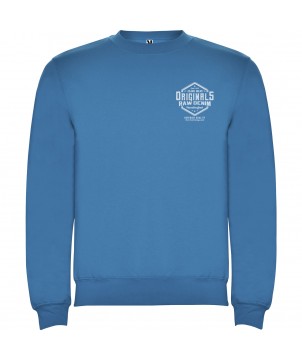 Textiles mode - Pull ras du cou Clasica unisexe | PRINTECOM