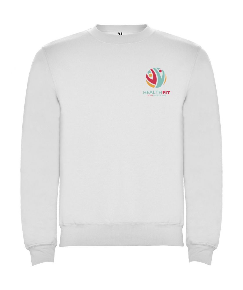 Pull unisexe personnalisé col rond Clasica