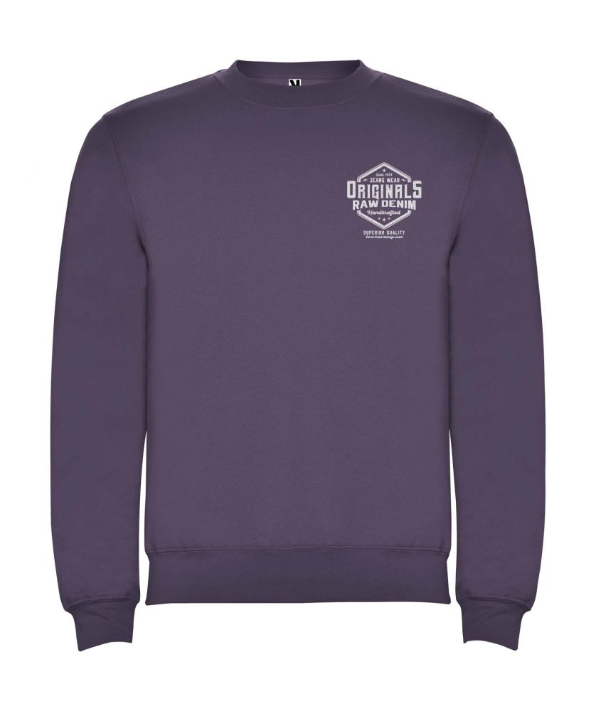 Pull unisexe personnalisé col rond Clasica