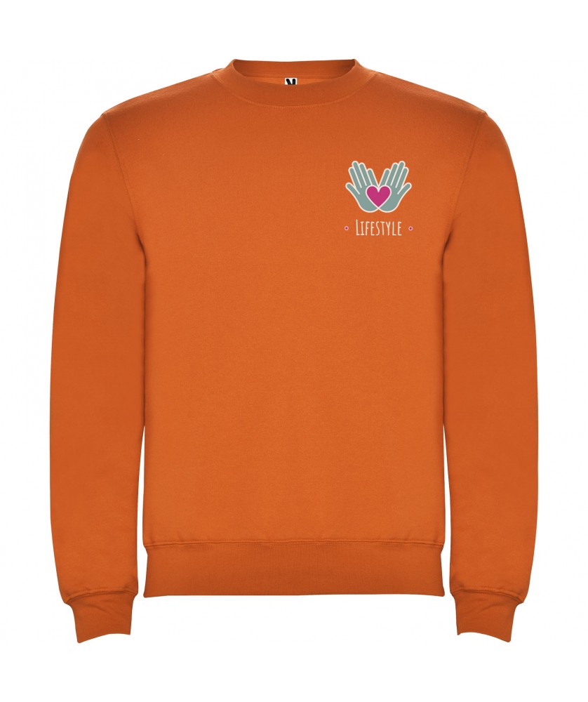 Textiles mode - Pull ras du cou Clasica unisexe | PRINTECOM