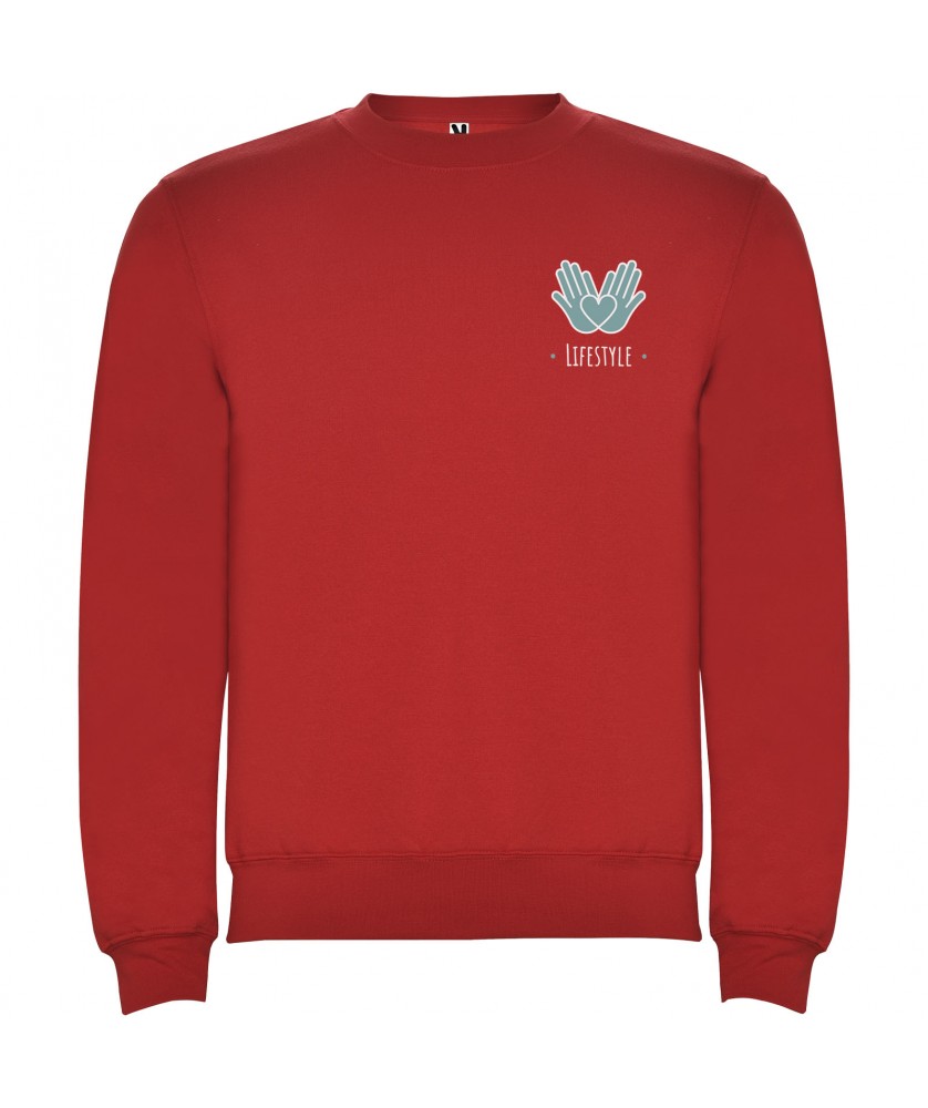 Textiles mode - Pull ras du cou Clasica unisexe | PRINTECOM