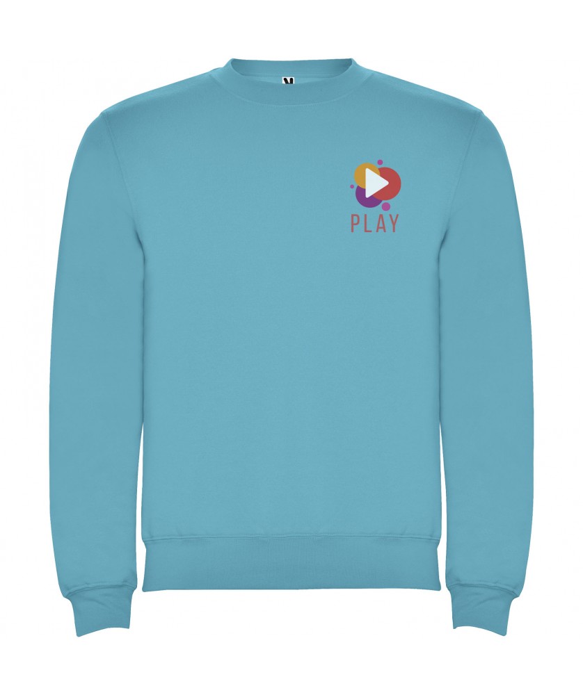 Textiles mode - Pull ras du cou Clasica unisexe | PRINTECOM