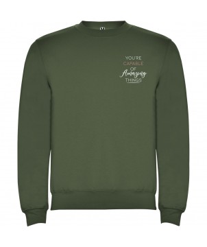 Textiles mode - Pull ras du cou Clasica unisexe | PRINTECOM