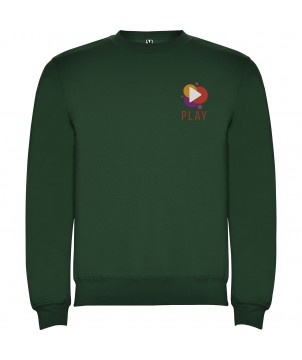 Textiles mode - Pull ras du cou Clasica unisexe | PRINTECOM