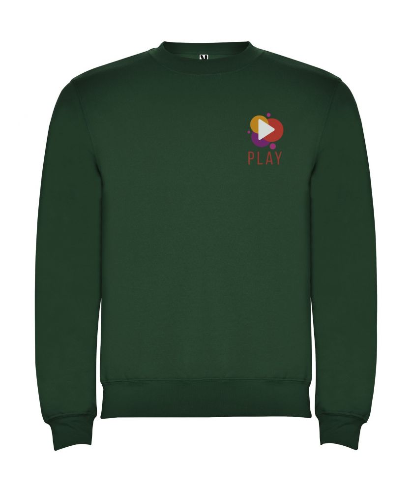 Pull unisexe personnalisé col rond Clasica