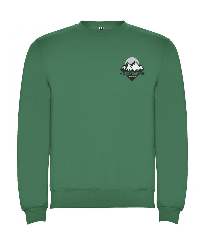 Textiles mode - Pull ras du cou Clasica unisexe | PRINTECOM