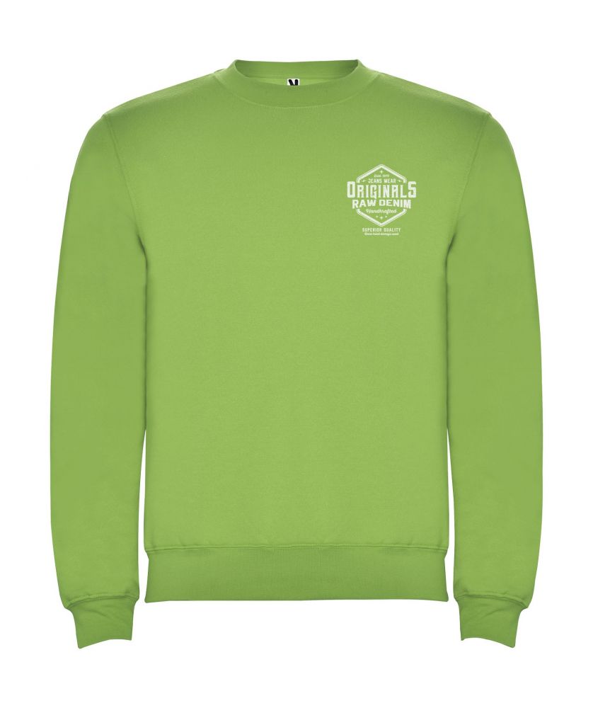 Pull unisexe personnalisé col rond Clasica