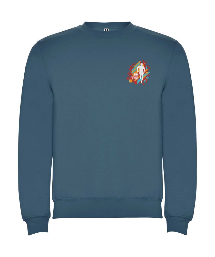 Pull unisexe personnalisé col rond Clasica