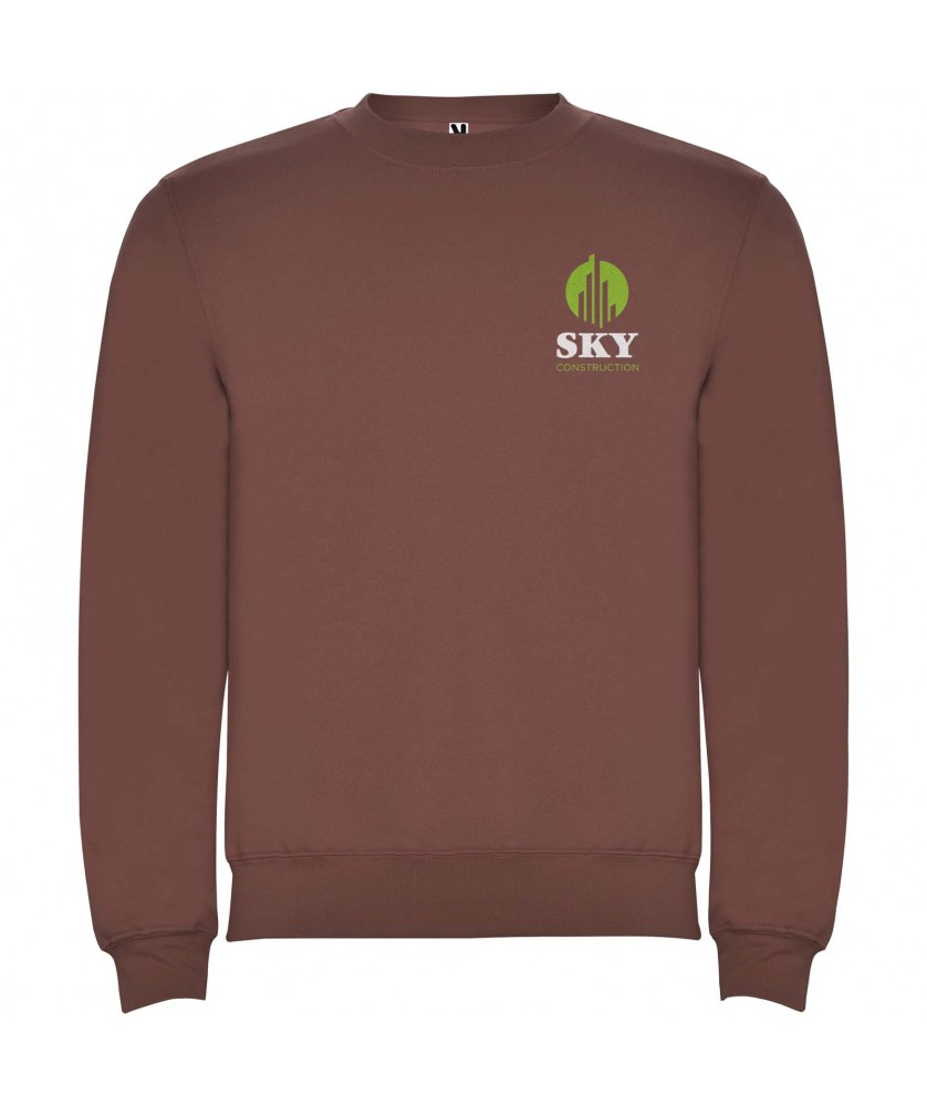 Textiles mode - Pull ras du cou Clasica unisexe | PRINTECOM