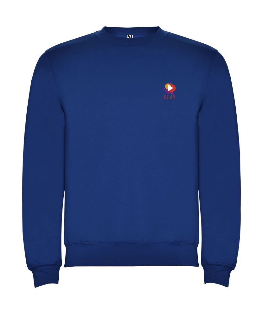 Pull enfant personnalisé col rond Clasica Textiles mode publicitaire