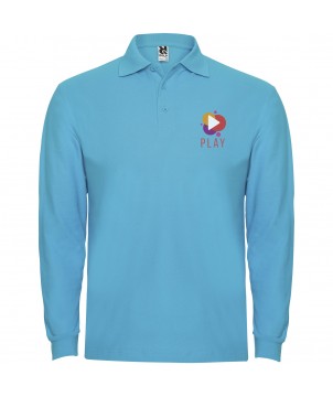 Textiles mode - Polo Estrella à manches longues pour homme | PRINTECOM