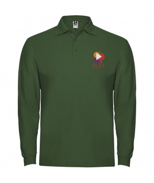Textiles mode - Polo Estrella à manches longues pour homme | PRINTECOM