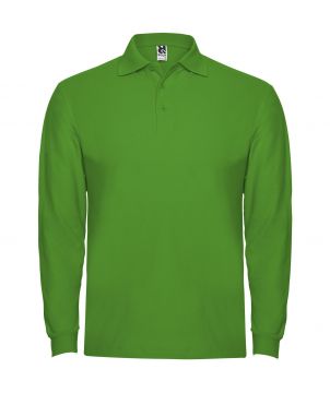 Polo homme personnalisé manches longues Estrella Textiles mode publicitaire