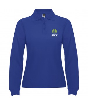 Textiles mode - Polo Estrella à manches longues pour femme | PRINTECOM