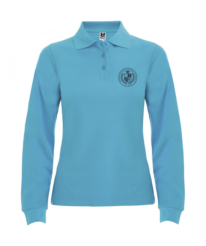 Textiles mode - Polo Estrella à manches longues pour femme | PRINTECOM