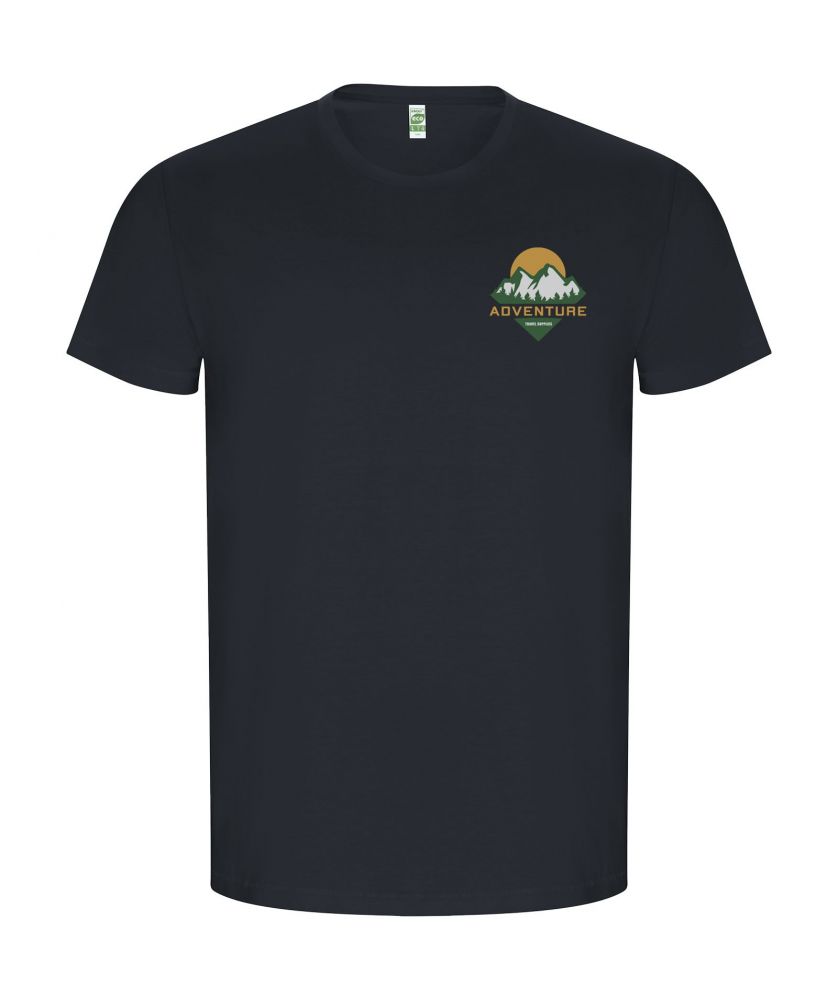 T-shirt homme personnalisé coton bio Golden