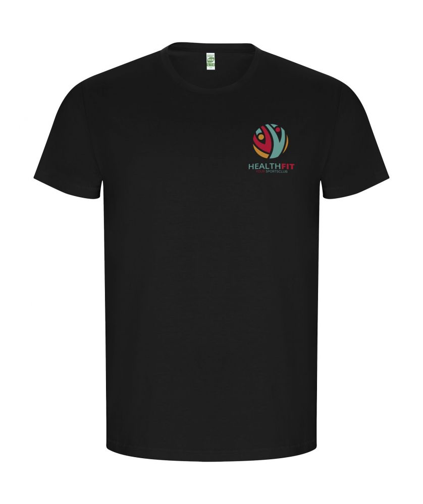 T-shirt homme personnalisé coton bio Golden