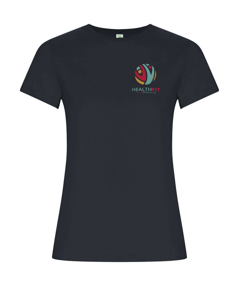 T-shirt femme personnalisé coton bio Golden