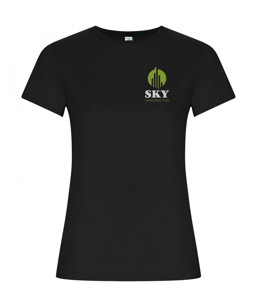 T-Shirts - T-shirt Golden à manches courtes pour femme | PRINTECOM