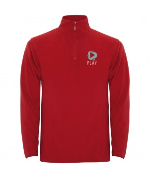 Textiles mode - Veste polaire Himalaya avec fermeture quart de zip pour homme | PRINTECOM