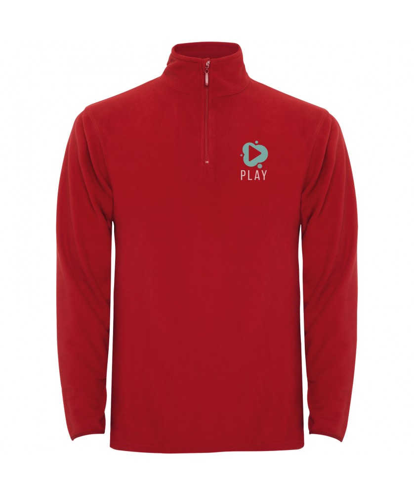 Textiles mode - Veste polaire Himalaya avec fermeture quart de zip pour homme | PRINTECOM