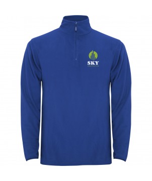 Textiles mode - Veste polaire Himalaya avec fermeture quart de zip pour homme | PRINTECOM