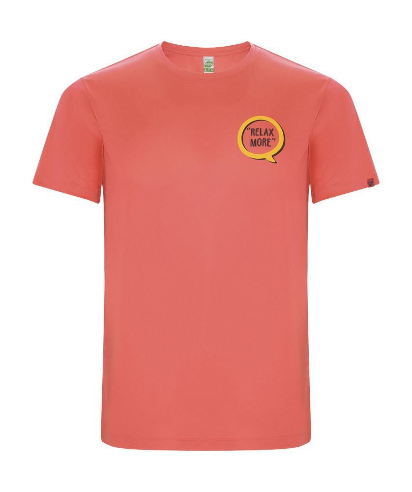 T-shirt sport homme personnalisé polyester recyclé Imola T-Shirts publicitaire