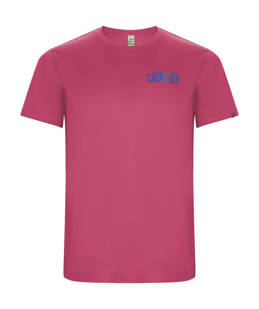 T-shirt sport enfant personnalisé polyester recyclé Imola T-Shirts publicitaire