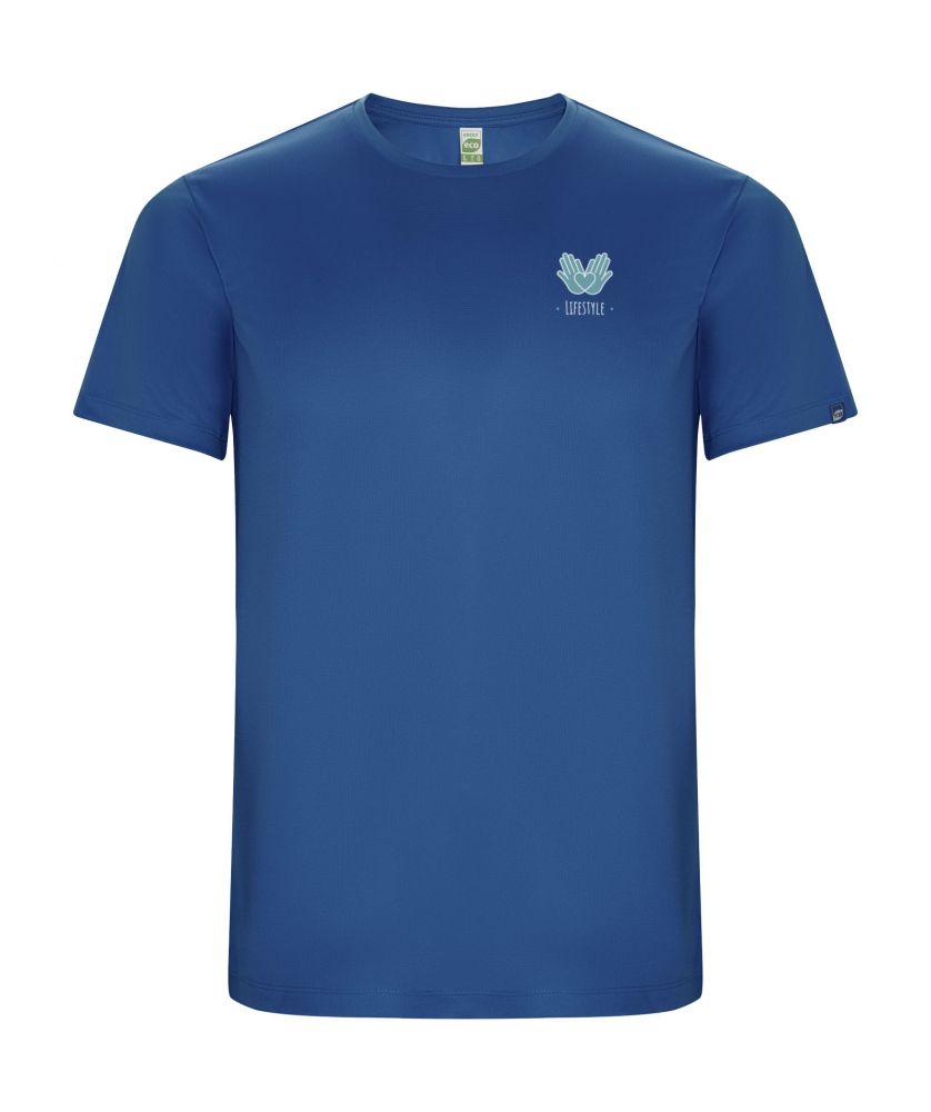 T-shirt sport enfant personnalisé polyester recyclé Imola T-Shirts publicitaire
