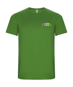 T-shirt sport enfant personnalisé polyester recyclé Imola