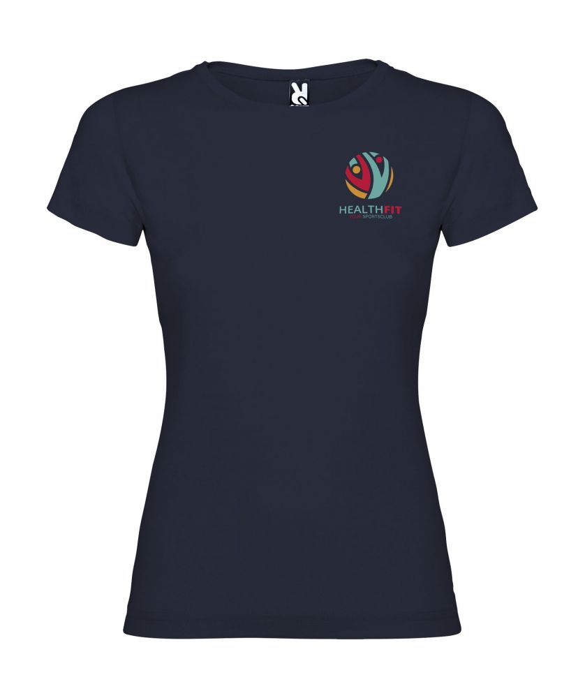 T-shirt femme personnalisé ajusté Jamaica