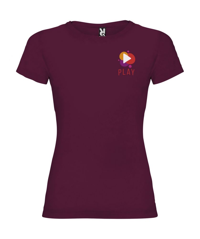 T-shirt femme personnalisé ajusté Jamaica T-Shirts publicitaire