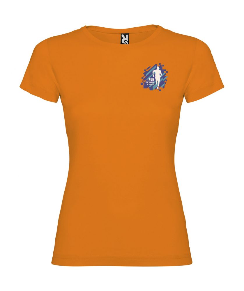 T-shirt femme personnalisé ajusté Jamaica T-Shirts publicitaire
