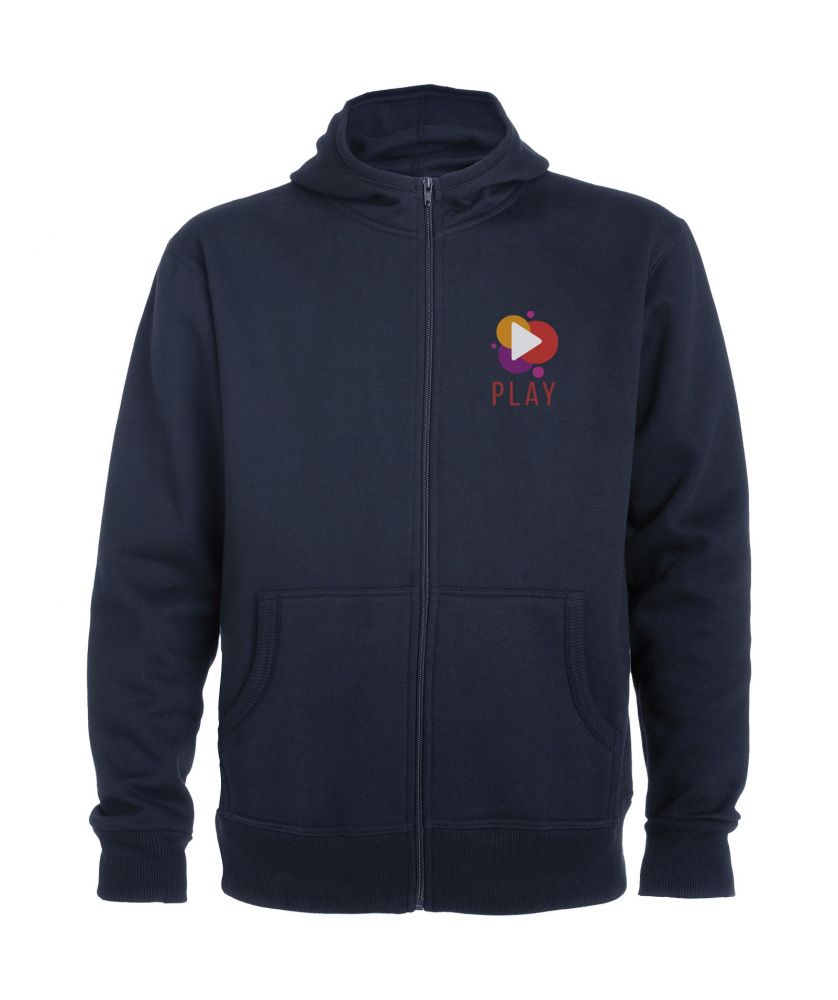 Textiles mode - Sweat zippé à capuche Montblanc unisexe | PRINTECOM