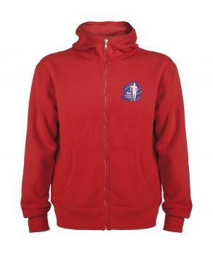 Sweat à capuche zippé...
