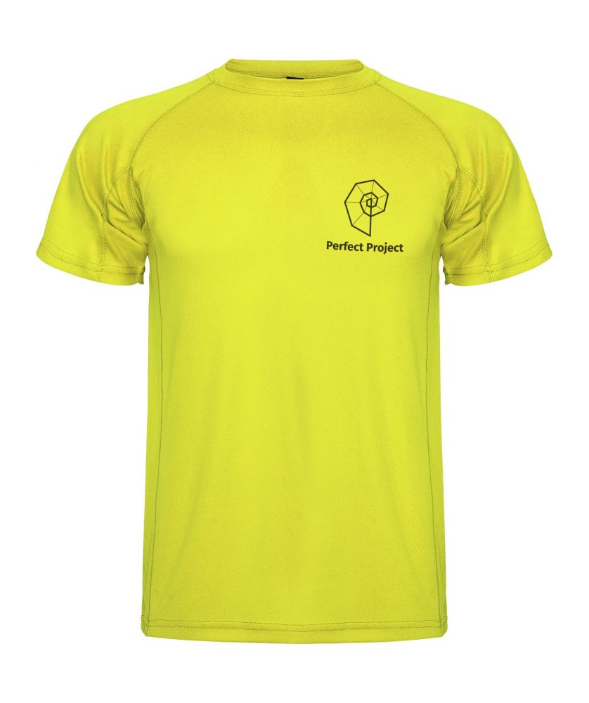 T-shirt sport homme personnalisé maille piquée Montecarlo