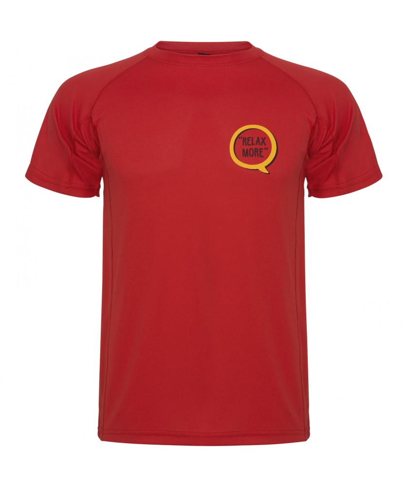 T-Shirts - T-shirt sport Montecarlo maille piquée à manches courtes pour homme | PRINTECOM