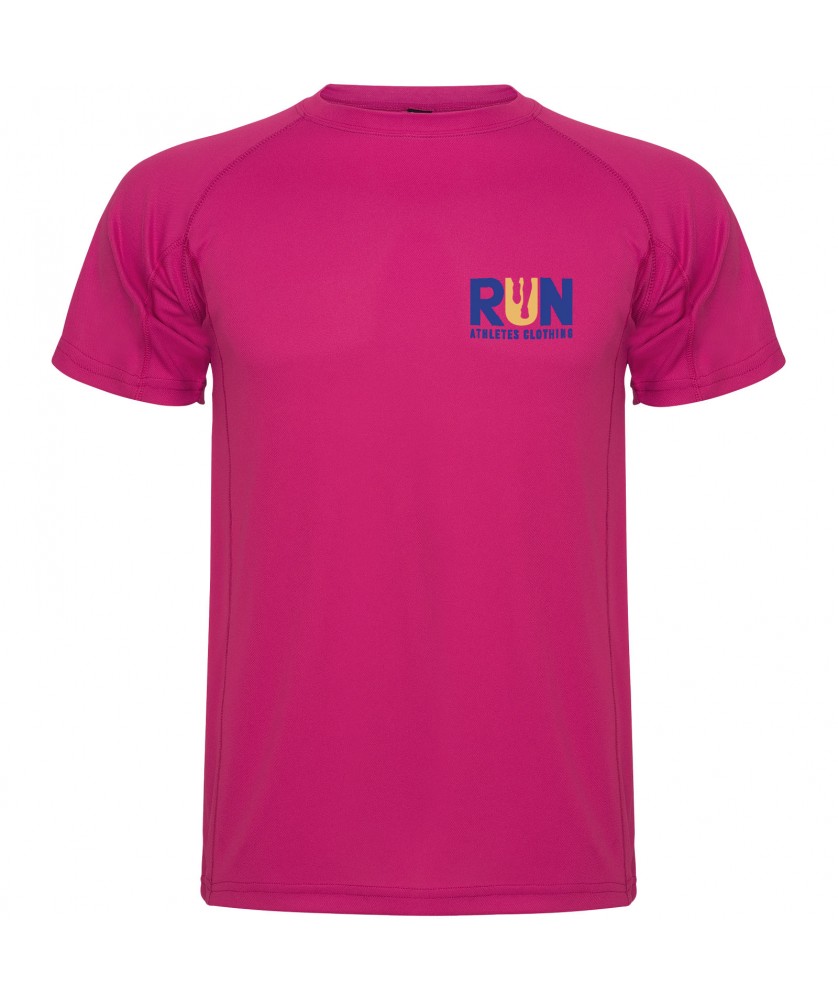 T-Shirts - T-shirt sport Montecarlo maille piquée à manches courtes pour homme | PRINTECOM