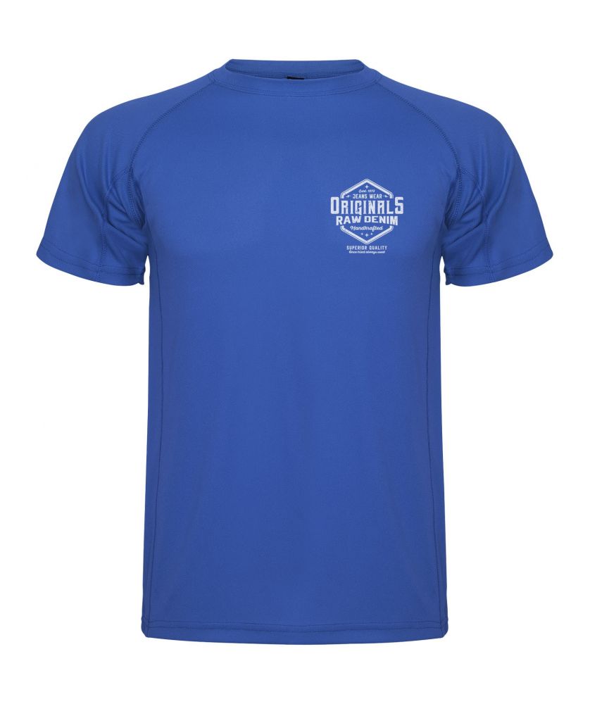 T-shirt sport homme personnalisé maille piquée Montecarlo
